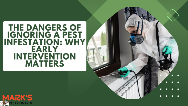 The Dangers of Ignoring a Pest Infestation Why Early Intervention Matters